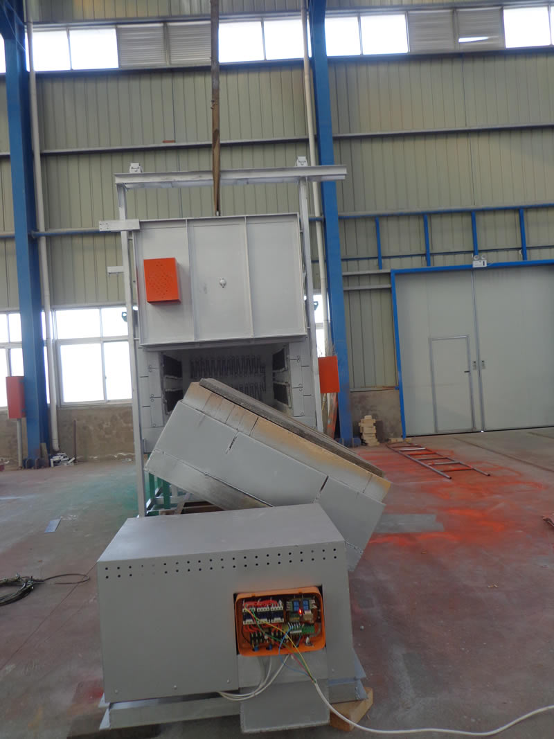 臺車式高錳鋼淬火電阻爐